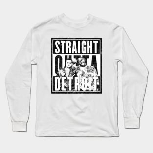 Straight Outta Detroit (Variant) Long Sleeve T-Shirt